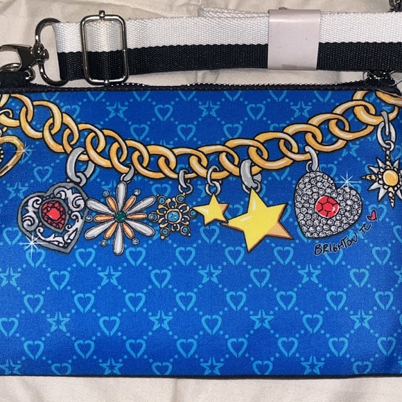 NWT Brighton Tom Clancy Collab Fashionista Adjustable  Removable Strap Comic Bag - Picture 6 of 10